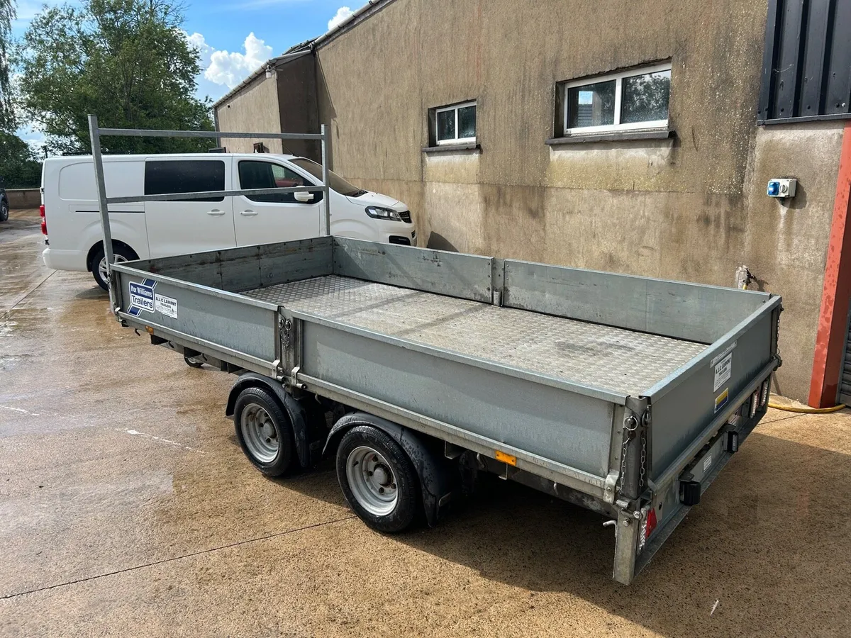 Ifor Williams LM126 Dropside / Builders Trailer - Image 3