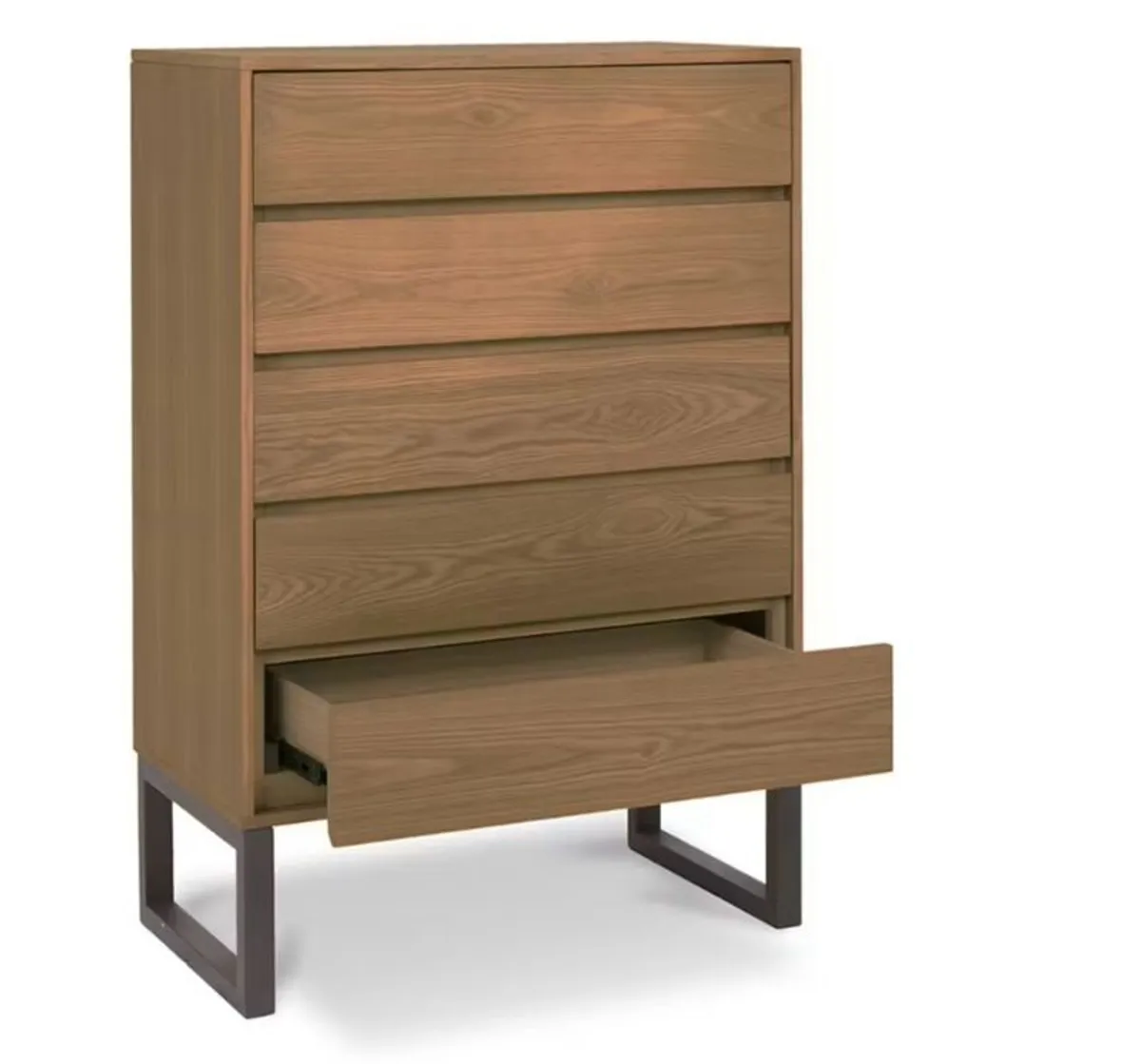 Alexis 5 Drawer Chest of Drawers Very Good Condition - Image 3