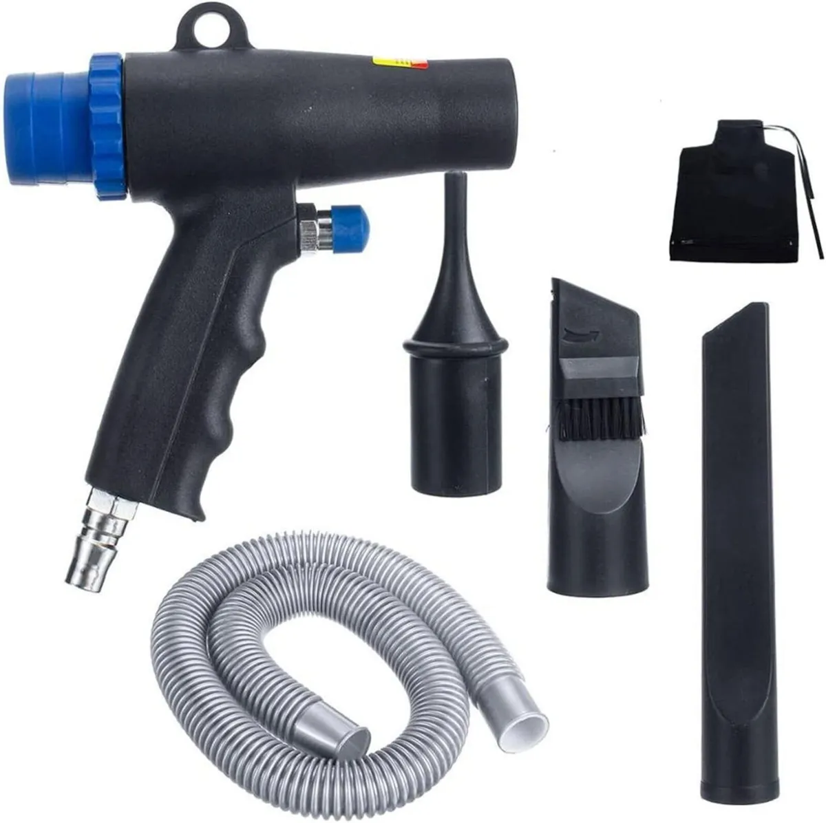Air Duster Compressor Vacuum Blow Sunction Gun Kit - Image 1