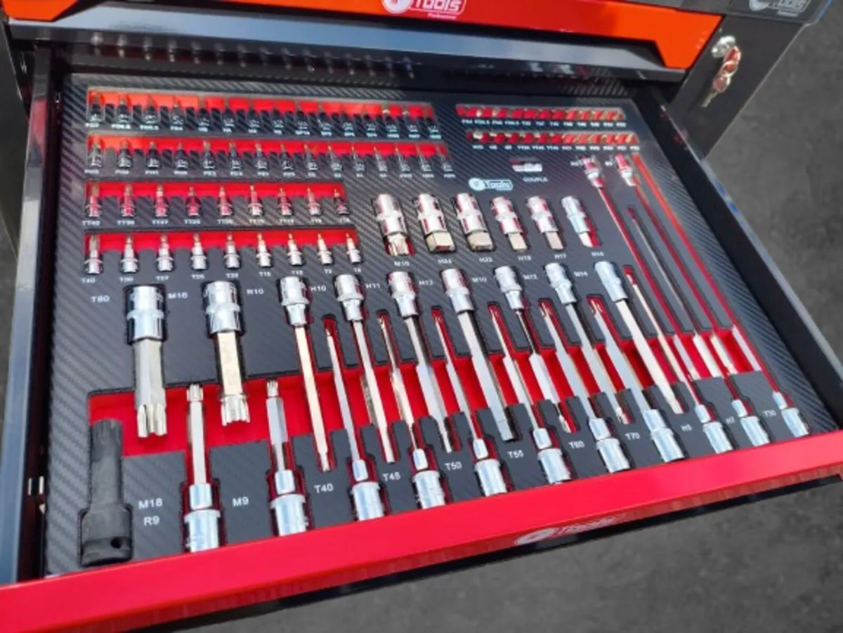 🔴⚫️F-TOOLS 8-DRAWER TOOL CABINET⚫️🔴 - Image 4