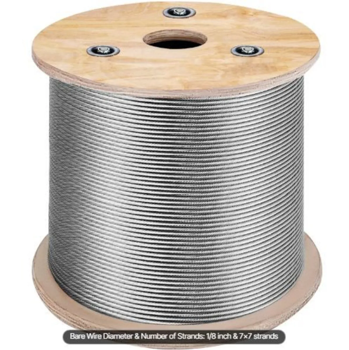 T316 Stainless Steel Cable 3.2 mm 7x7 Steel - Image 4