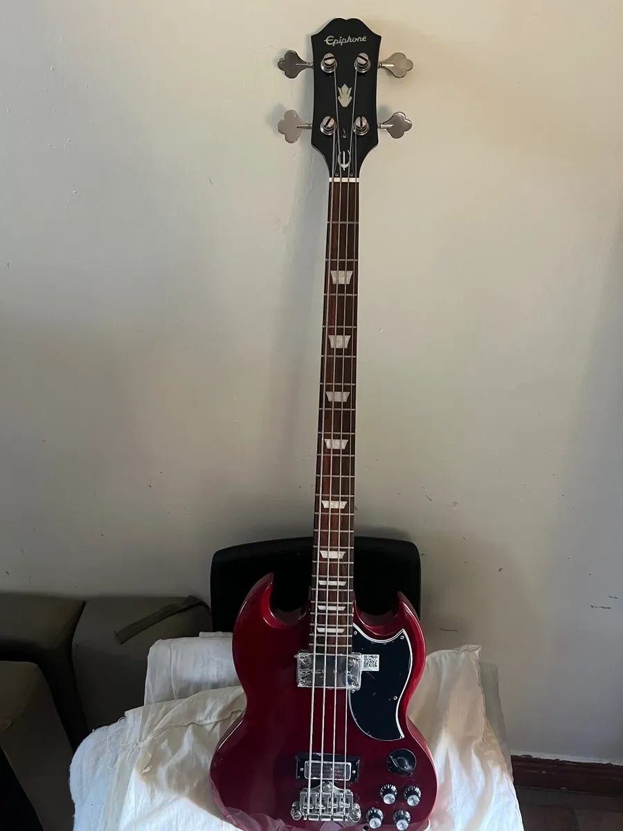 Epiphone EB-3 SG Style 4-String Electric Bass - Image 2