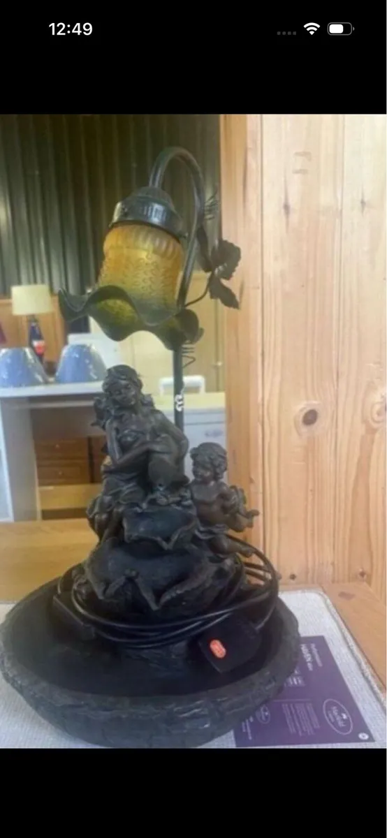 Tiffany style lamp