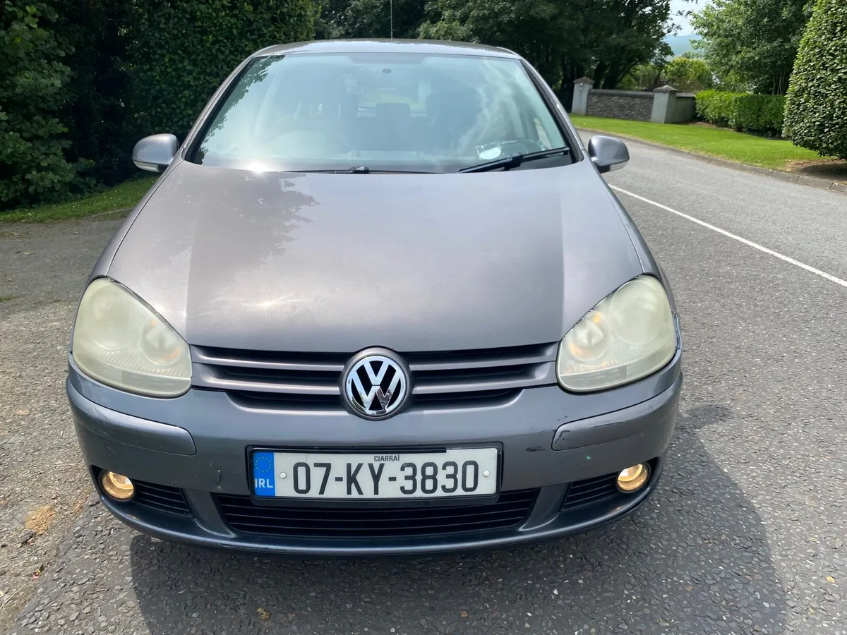 2007 vw golf 1.4 Nct 9/26 - Image 2