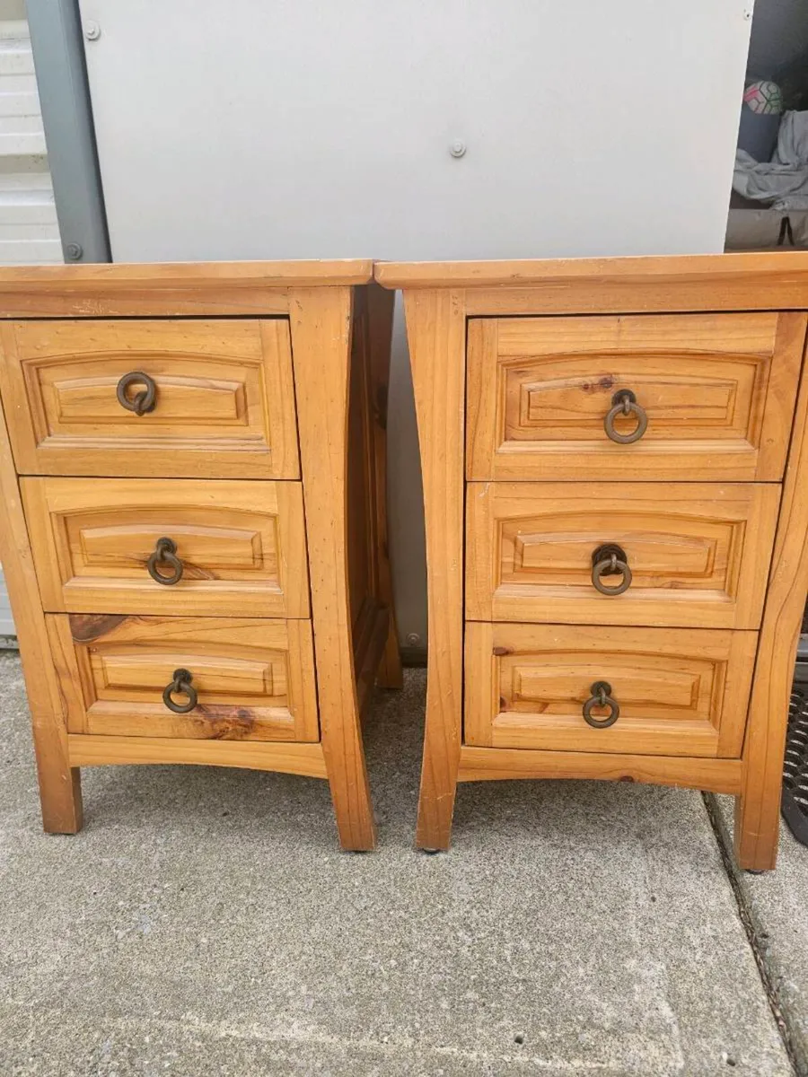 Bedside Lockers - Image 1