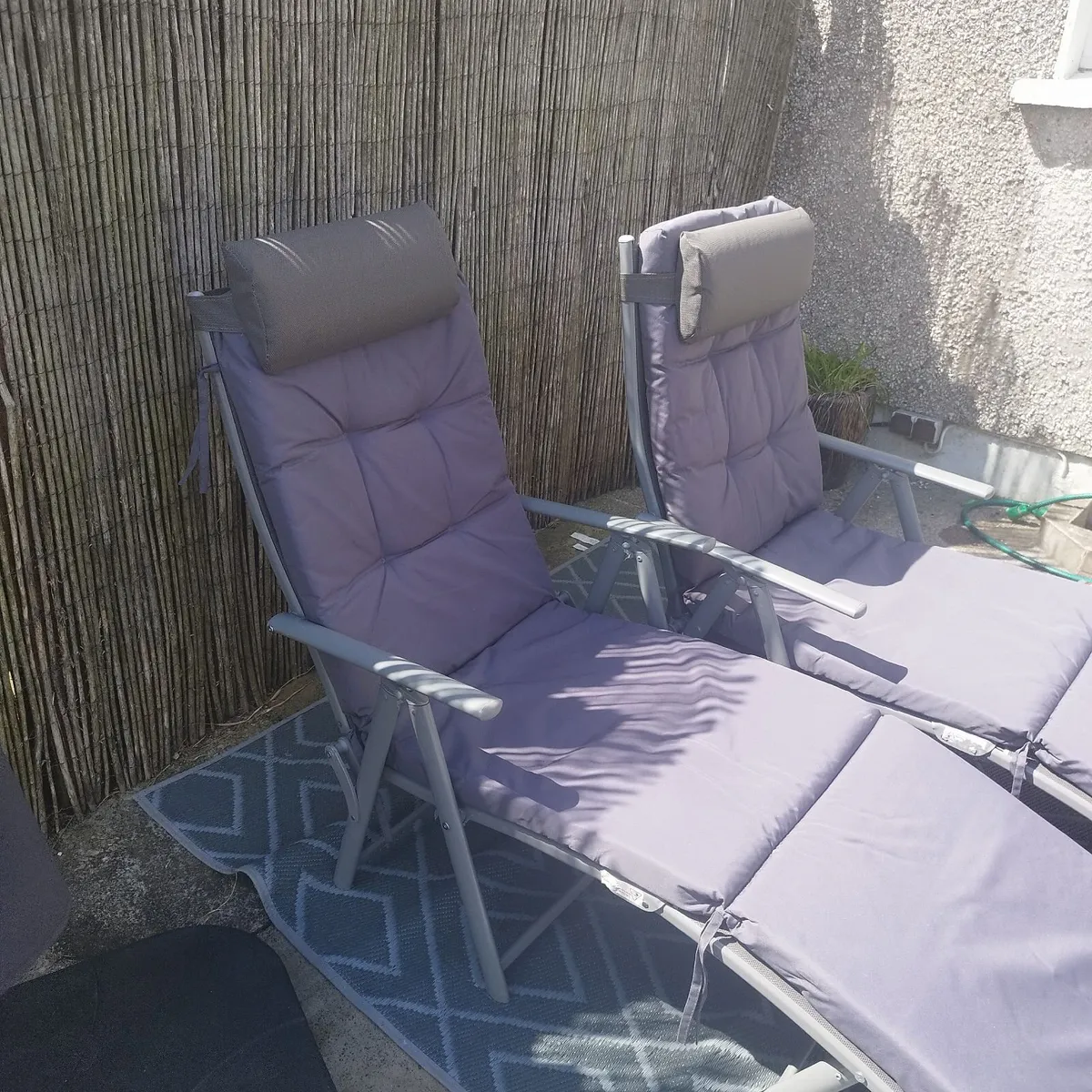 Garden recliner chairs - Image 3