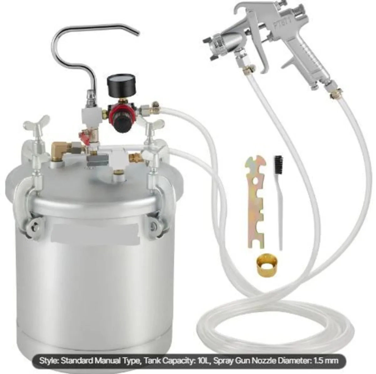 Commercial Paint Pressure Tank 2.5 Gallons - Image 1