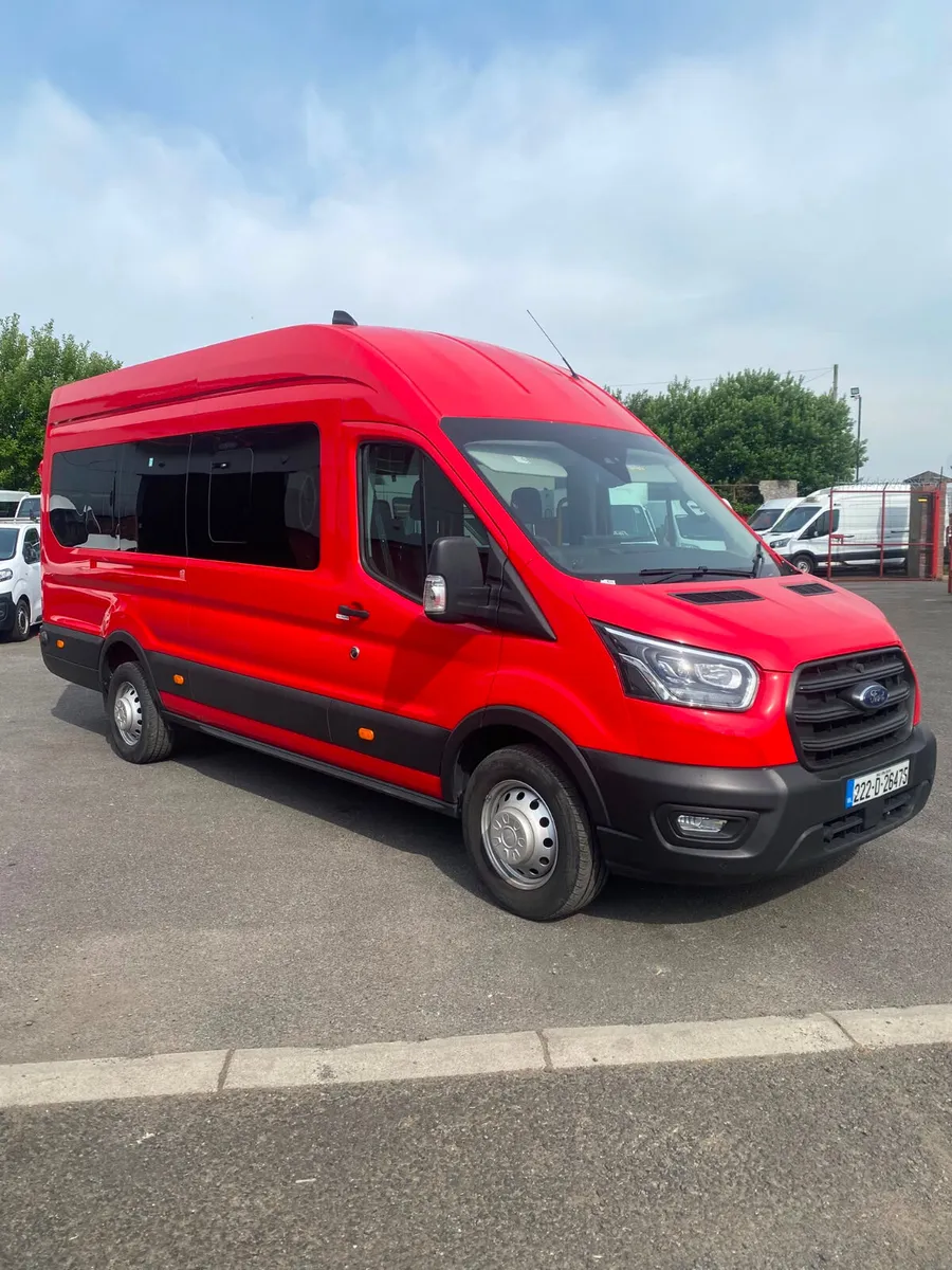 Ford Transit 2022 Mini Bus on Irish Plates - Image 1