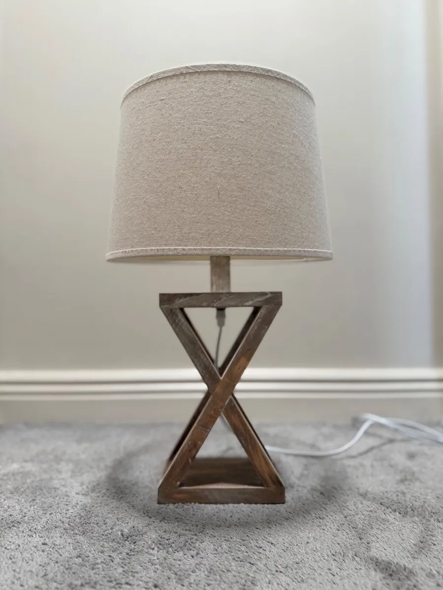 Wooden Lamp - Image 1