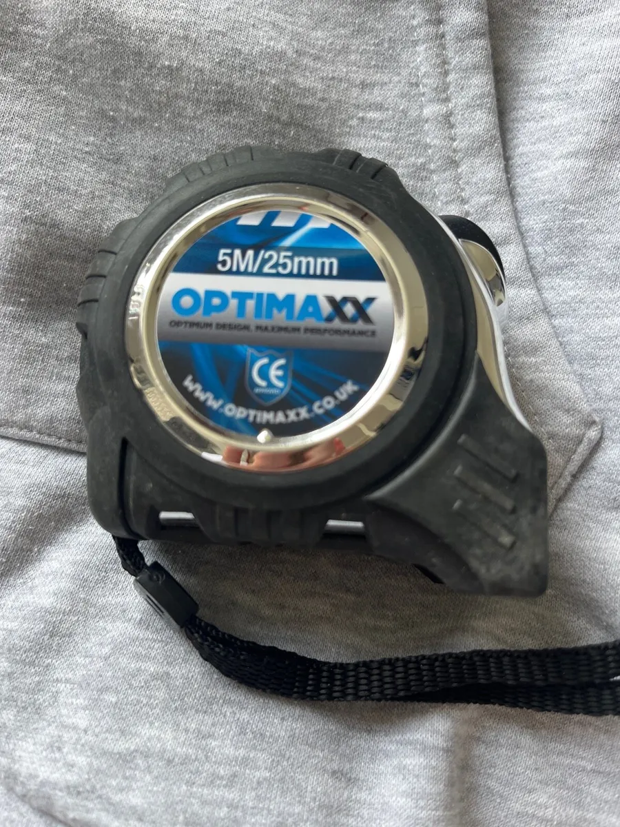 New Optimaxx 5M/25mm tape measure - Image 1