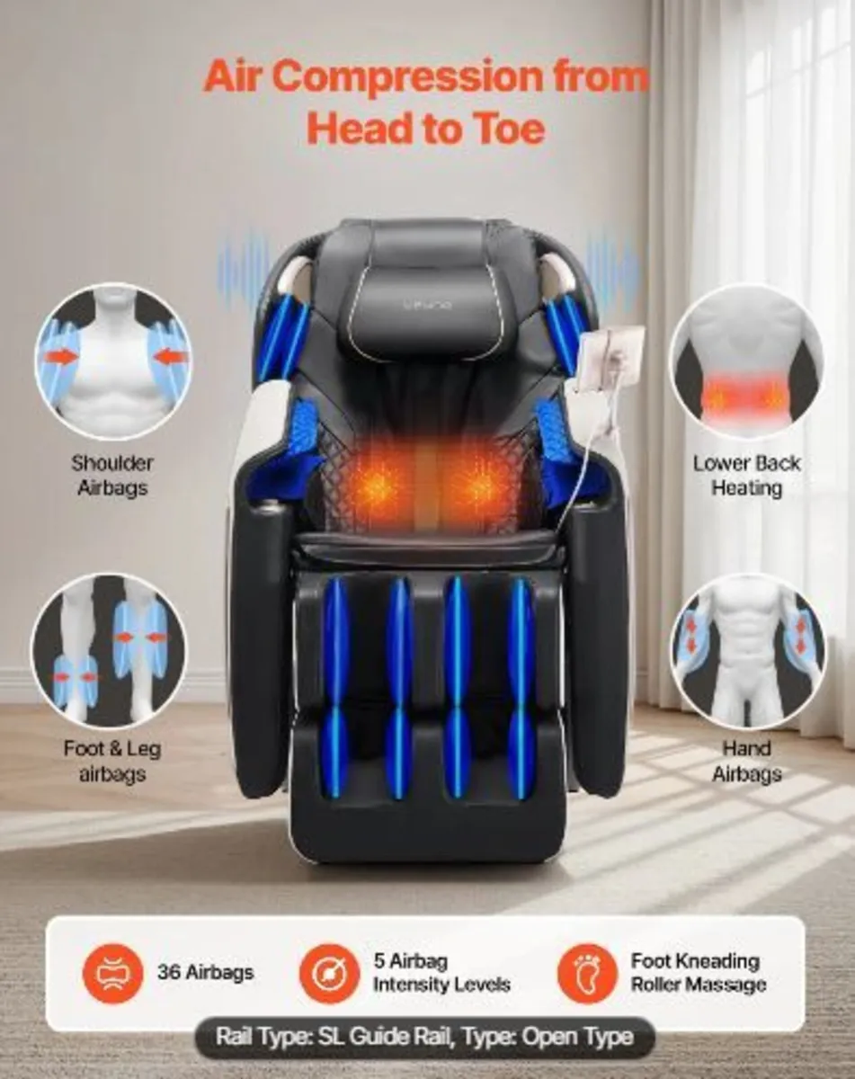 Full Body Massage Chair, 3D Zero - Image 3