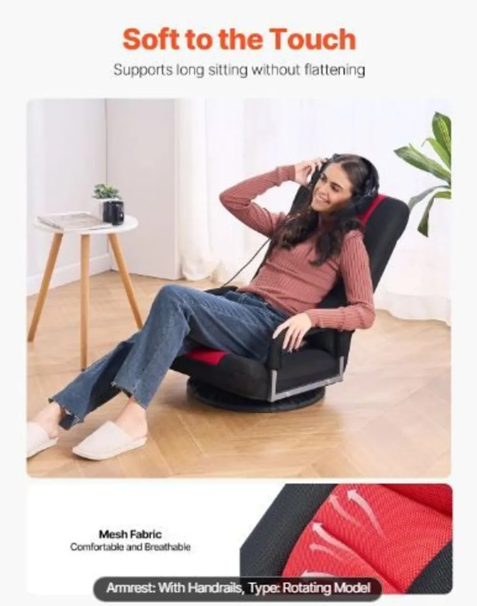 Swivel Floor Gaming Chair - Image 4