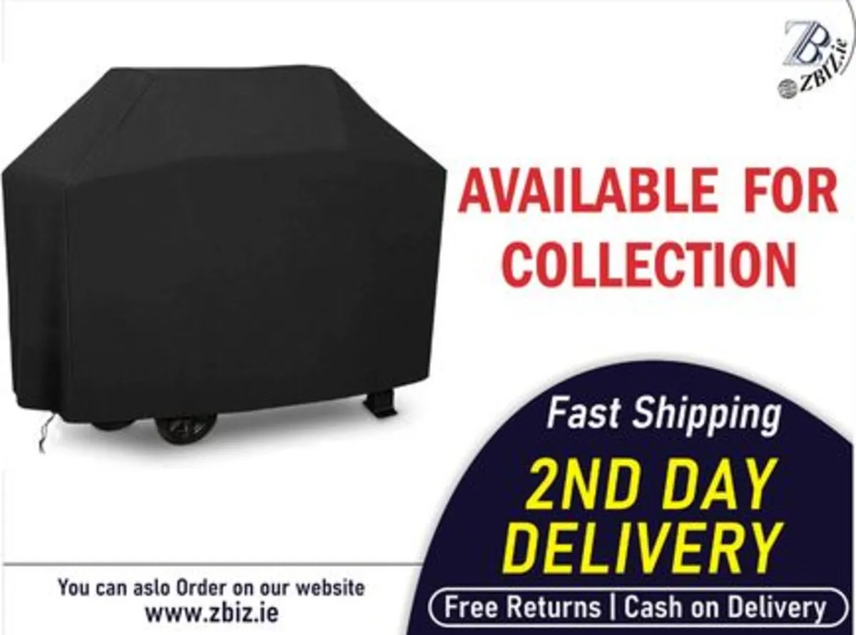 Heavy Duty BBQ Cover Waterproof Outdoor Use - Image 1