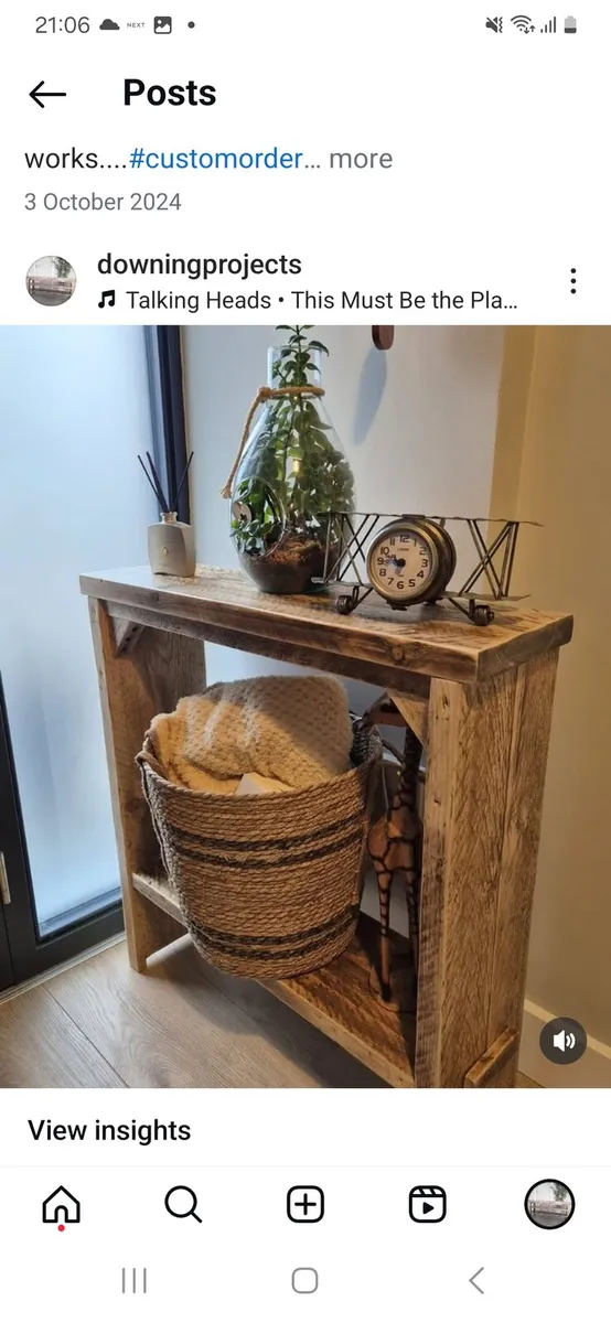 Hallway/Console tables for sale - Image 4