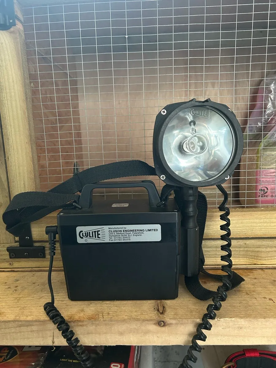 Lamp and Battery - Image 1