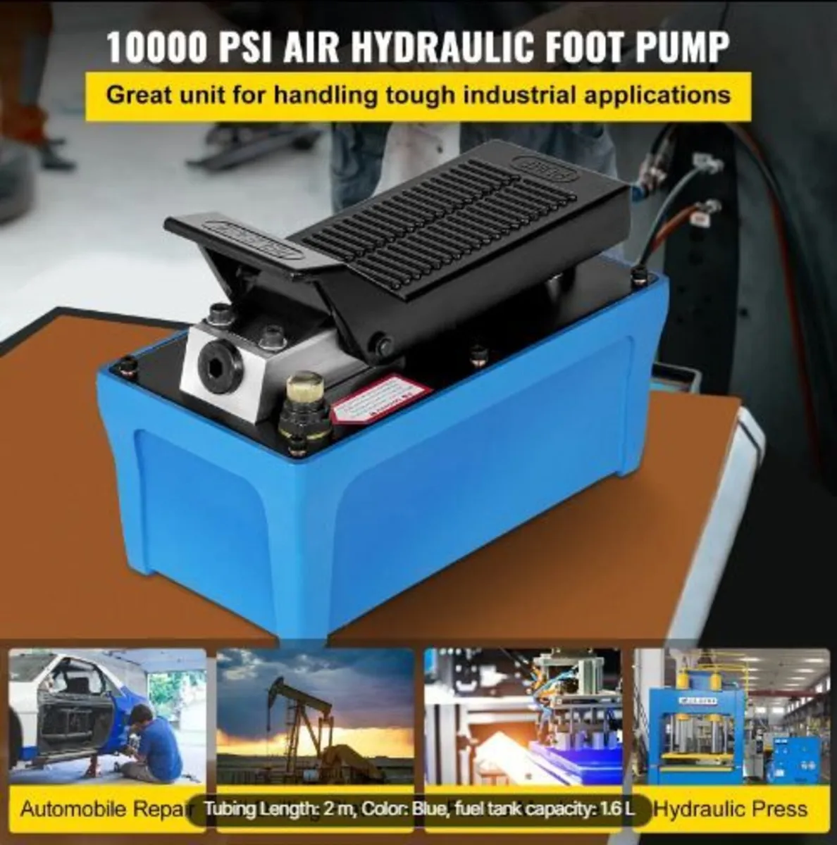 Air Hydraulic Pump Power Pack Unit 10,000 PS - Image 3