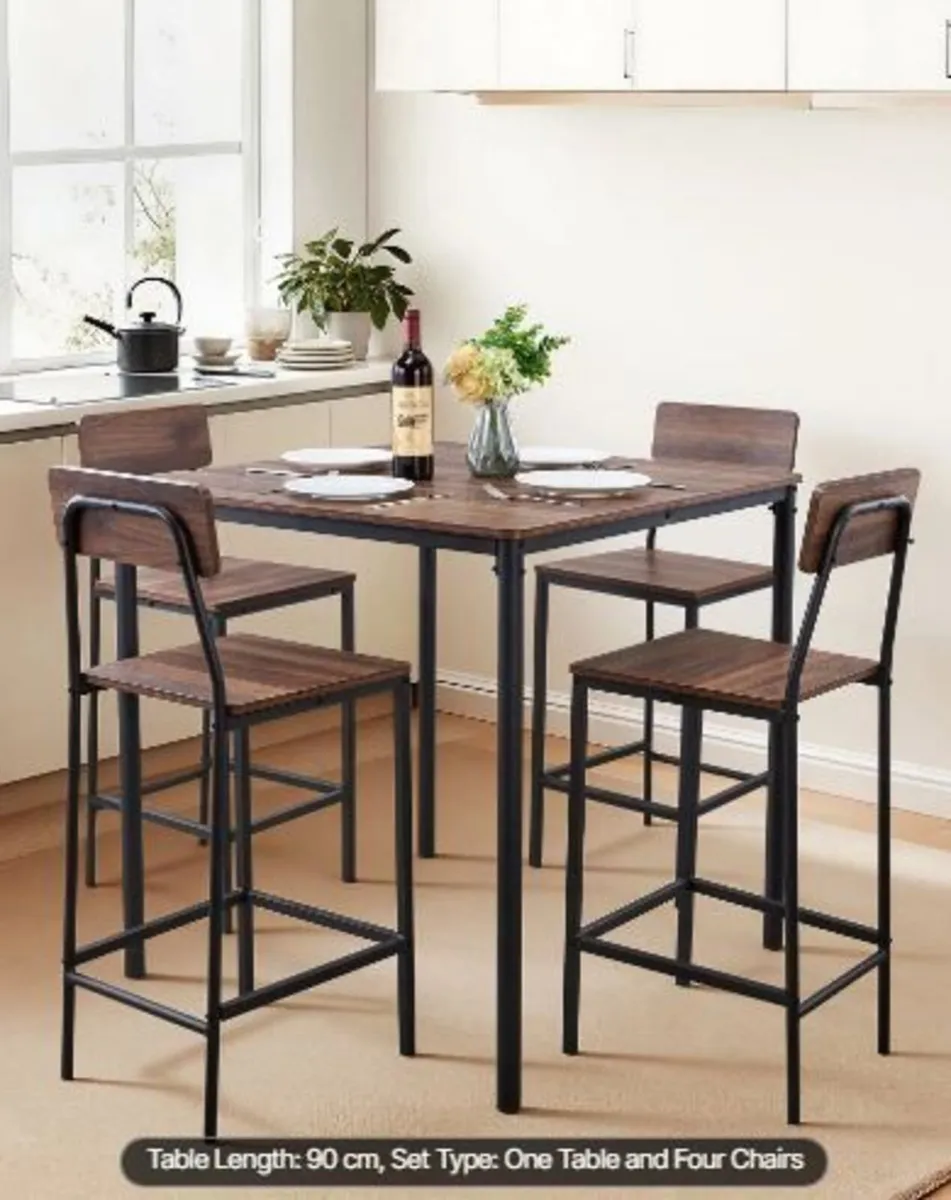 R Bar Table, 5PCS 889mm - Image 3