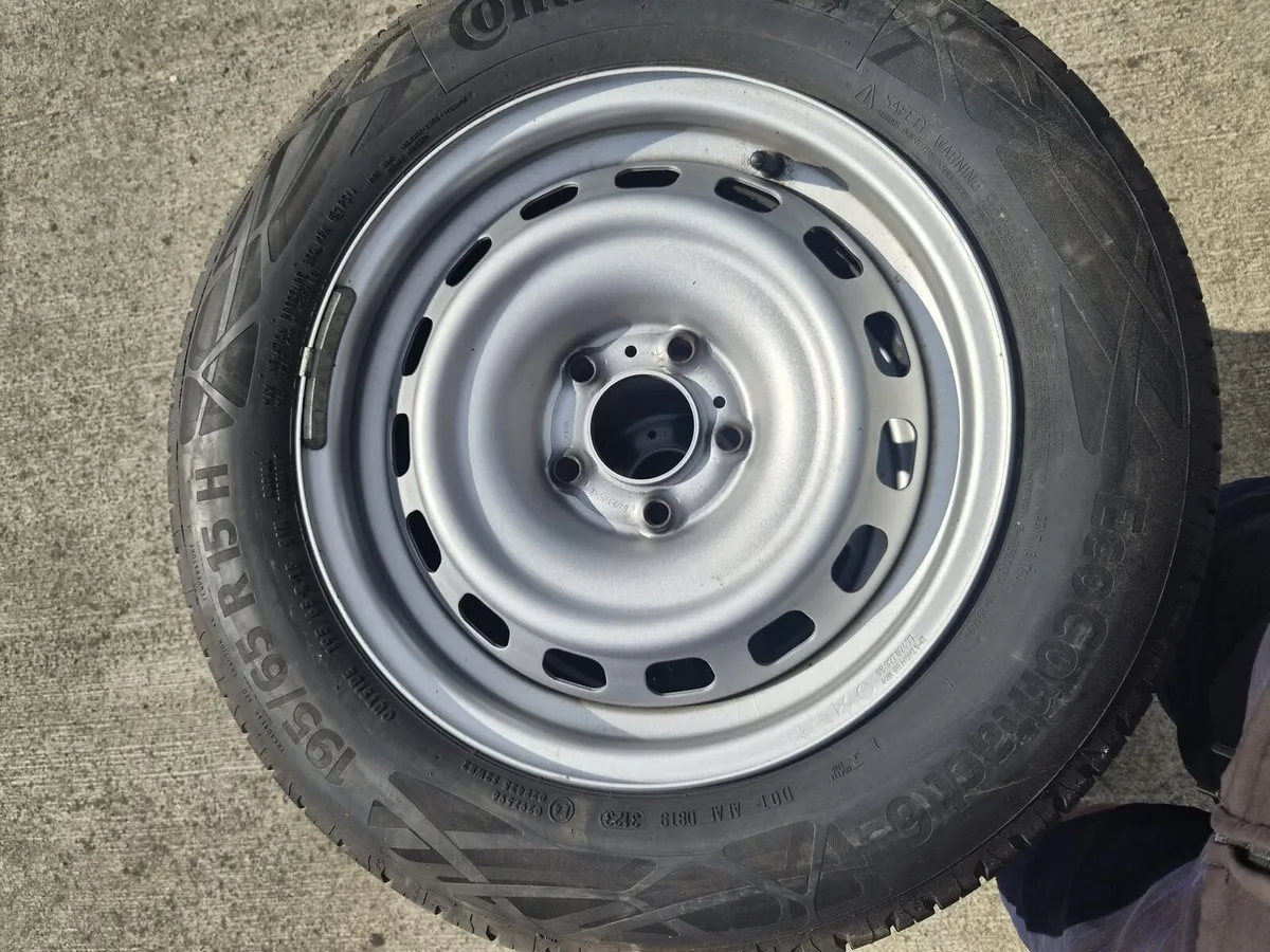 Steel rims with tyres x4 - Image 3