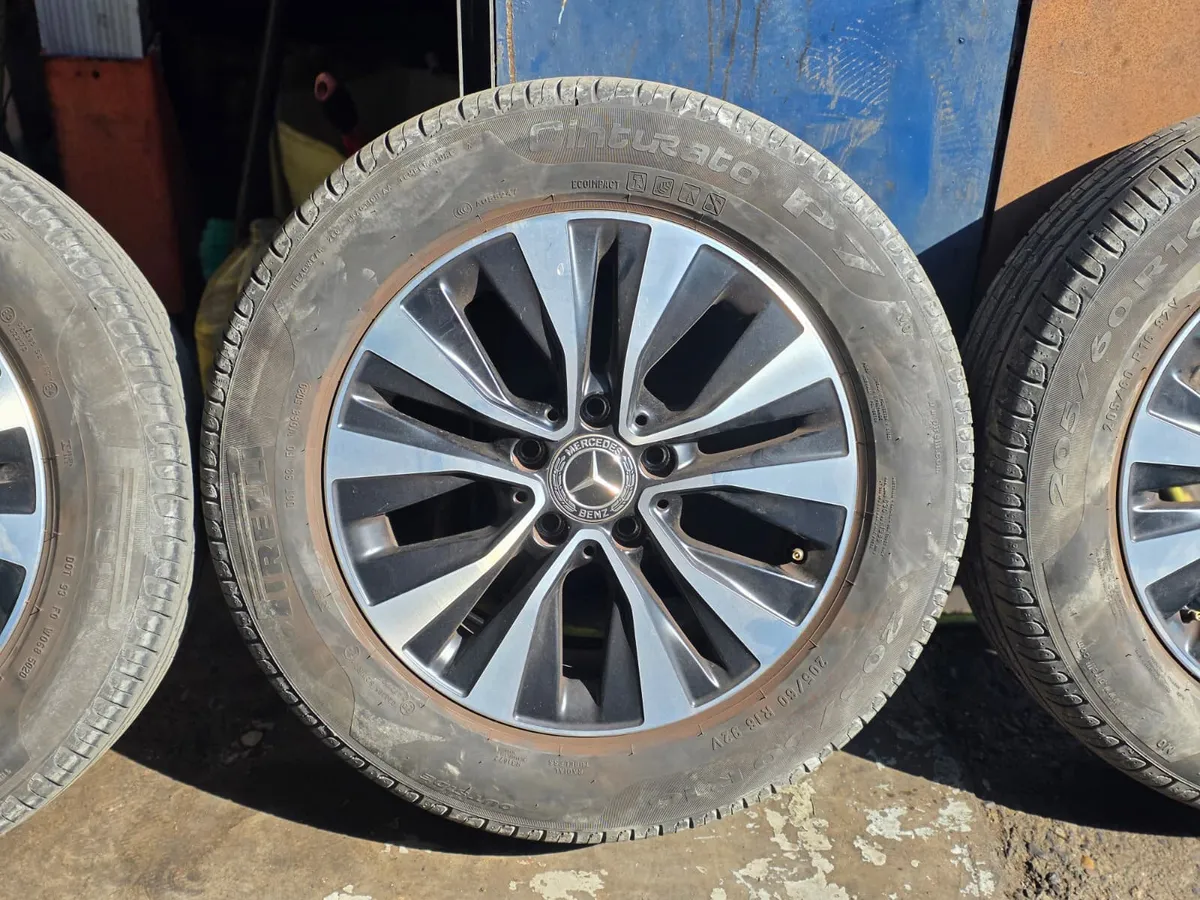 Genuine 16" Mercedes alloys 5X112 - Image 1