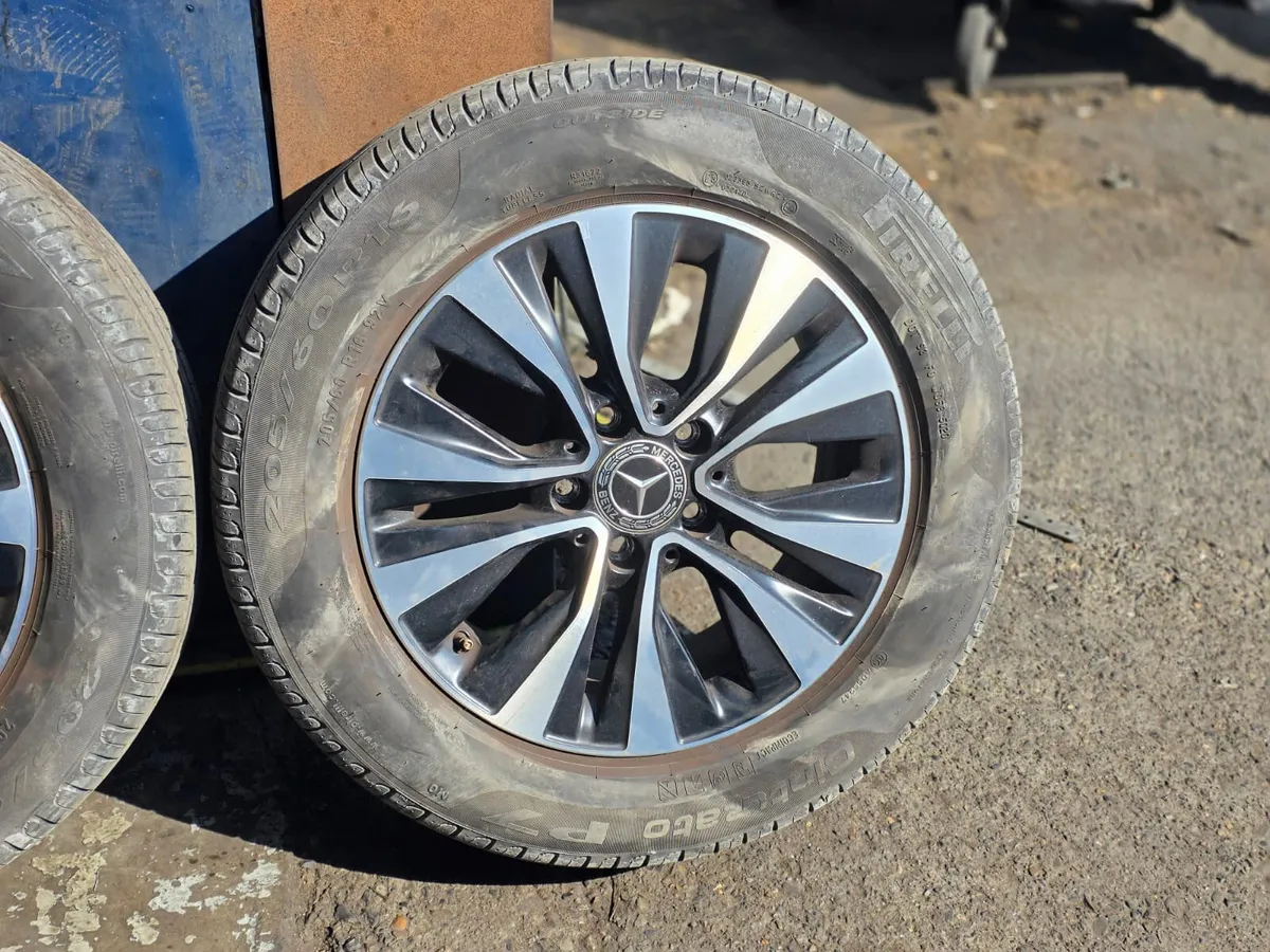 Genuine 16" Mercedes alloys 5X112 - Image 4