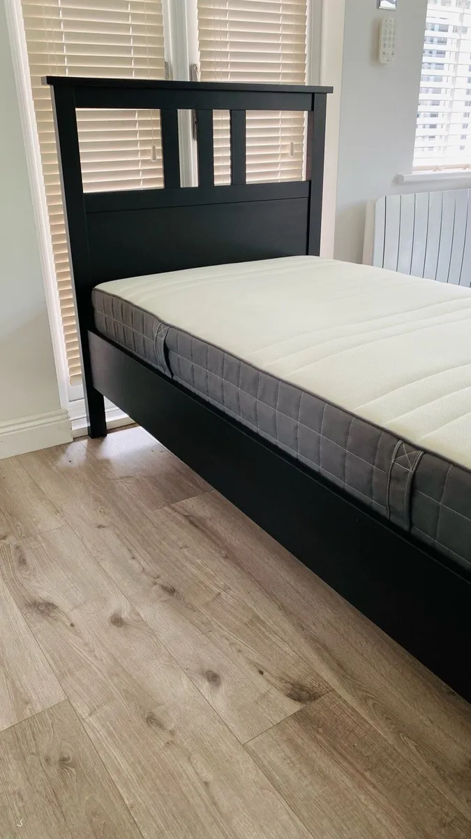 IKEA Hemnes single bed and mattress - Image 1