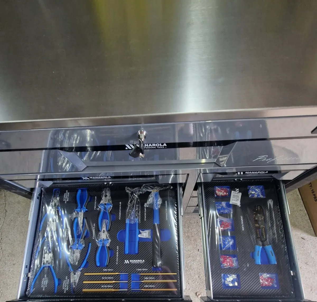 MANAROLA PROFESSIONAL 12-DRAWER TOOL CABINET - Image 4
