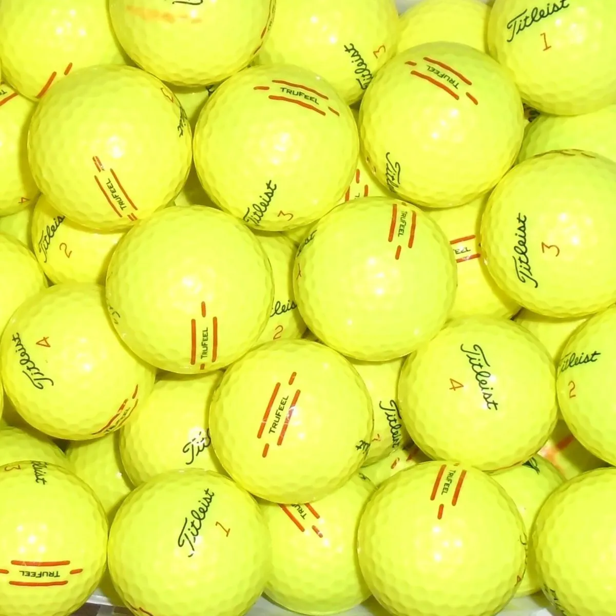 Titleist Tru Feel Yellow Lake Golf Balls - 28