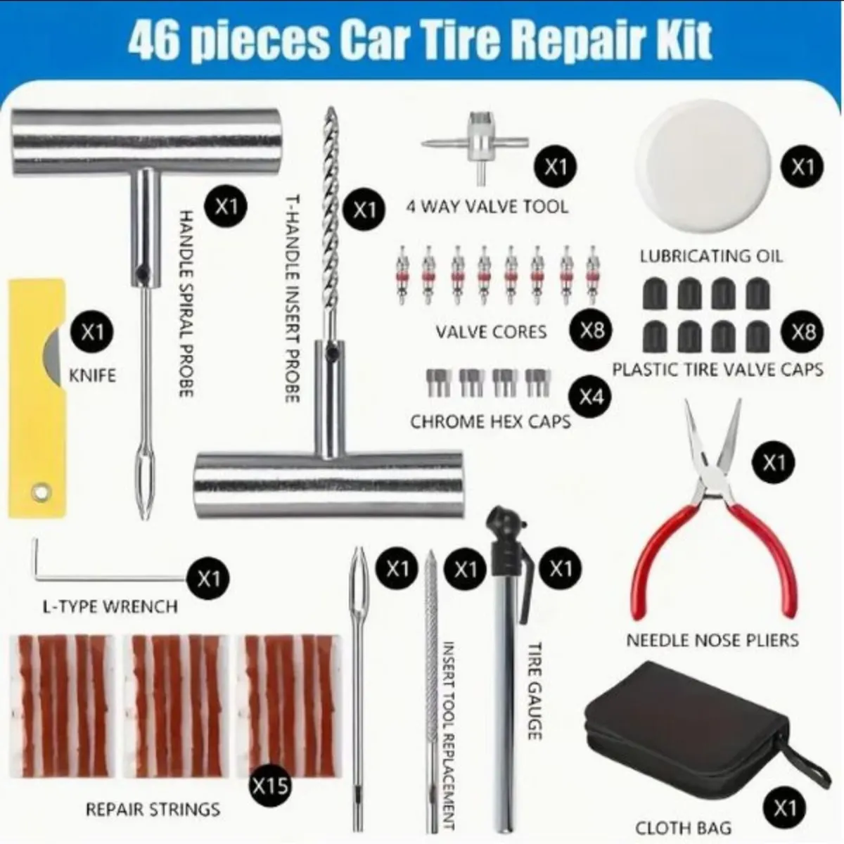Tyre repair kit. - Image 4