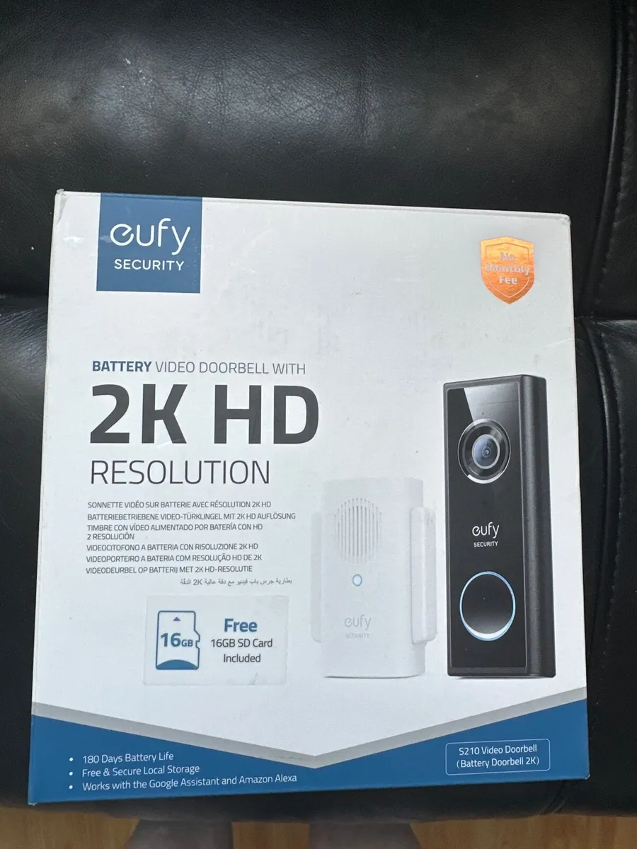 Eufy Video Doorbell + Chime - Image 1