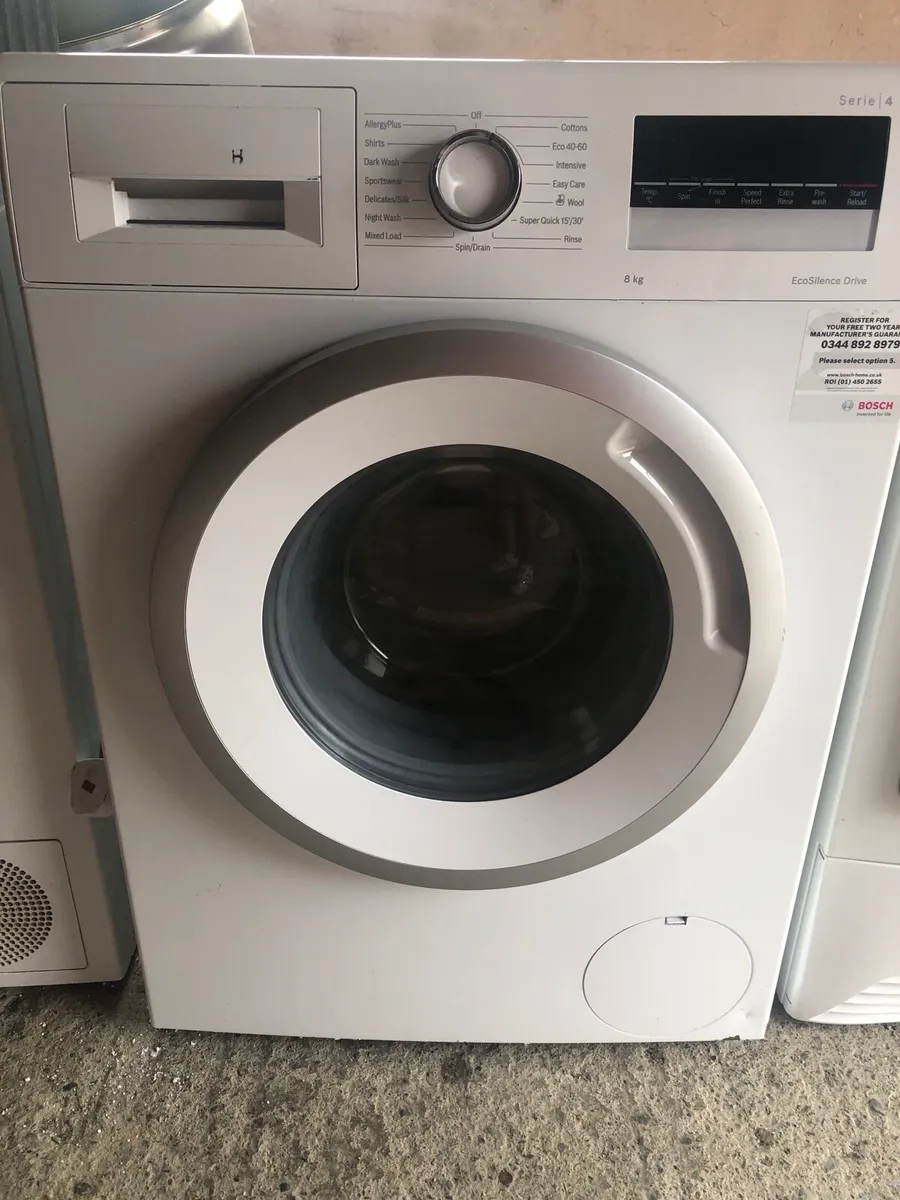 Bosch 8kg washing machine