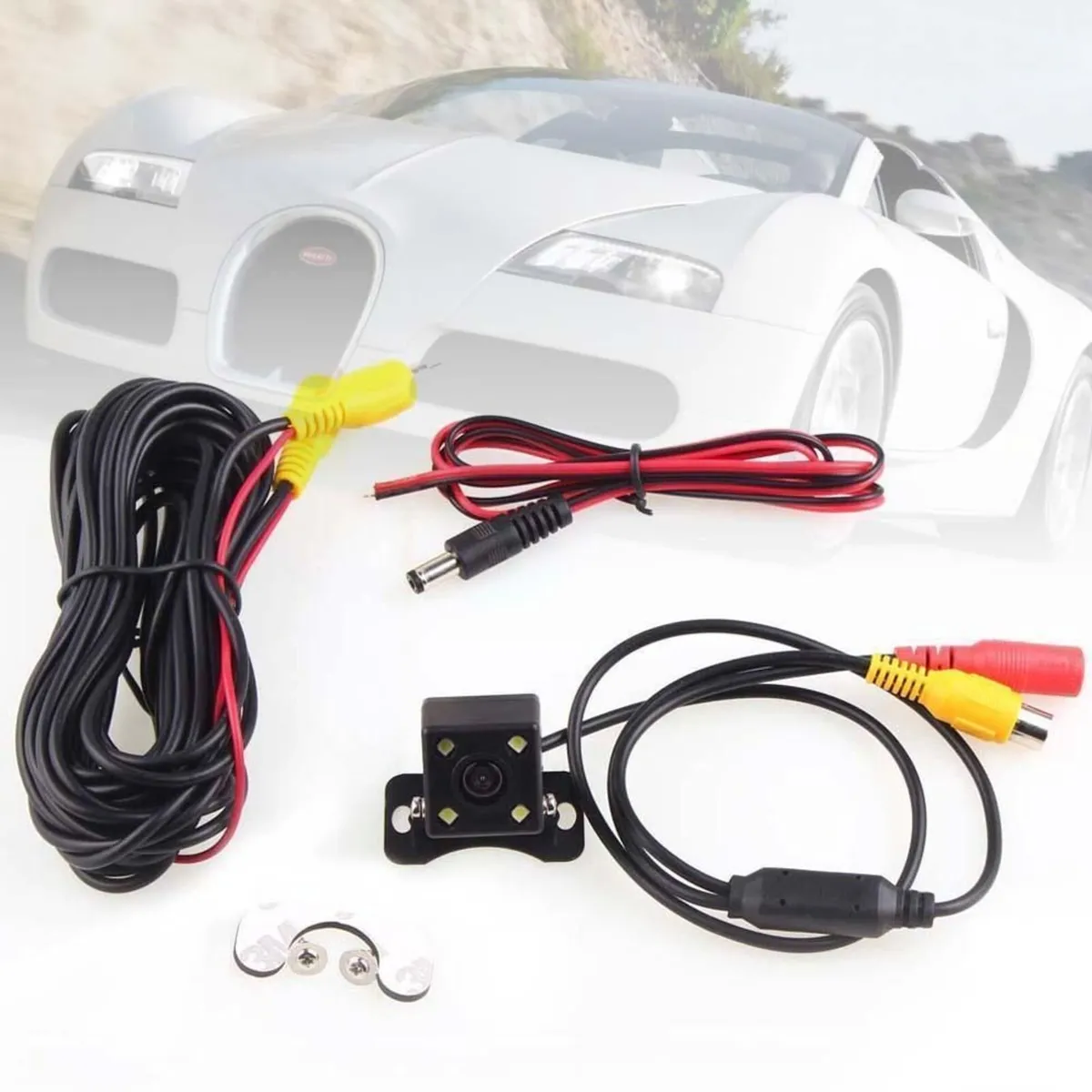 1DIN Reversing monitor with camera for 4x4 van Jee - Image 4