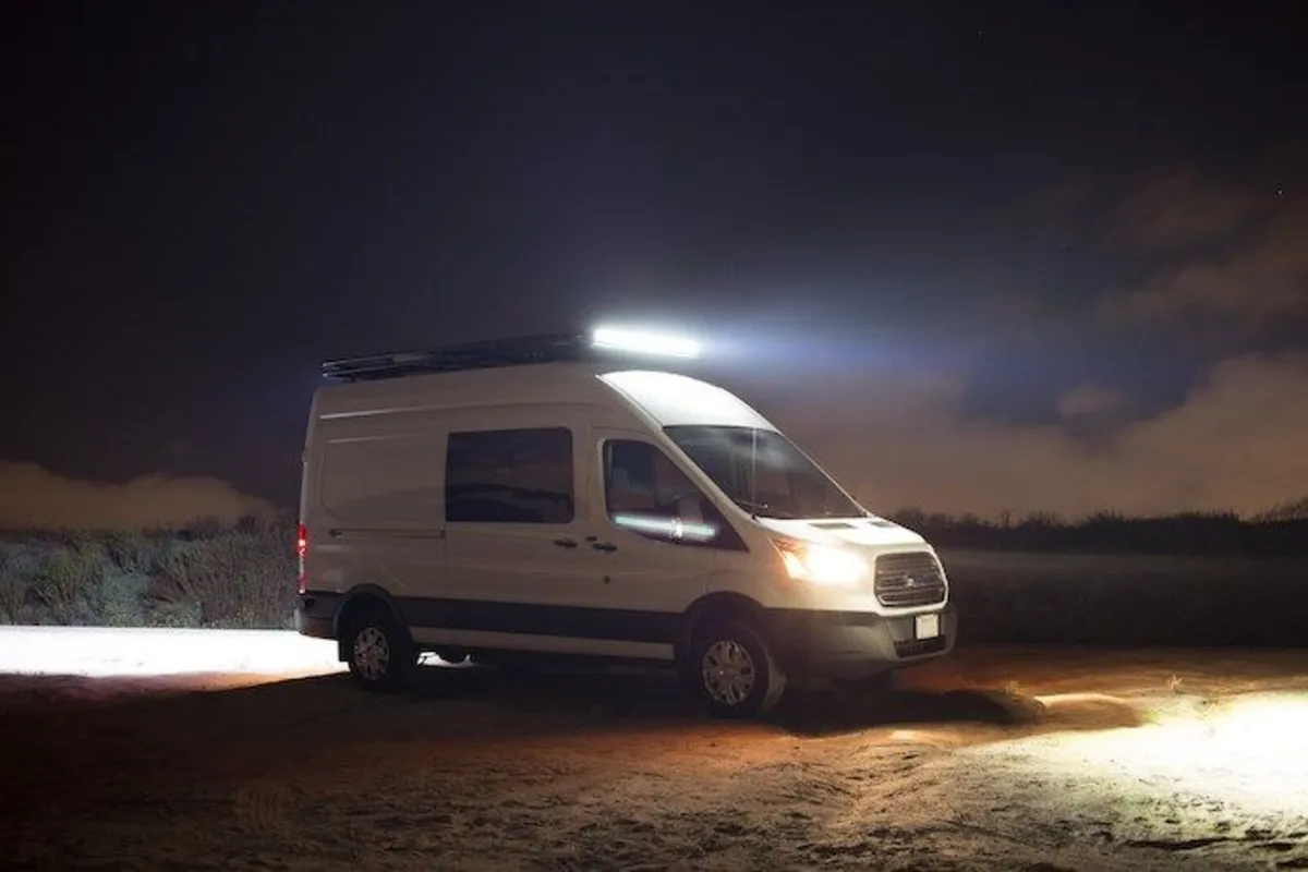 90W 19" LED Light bar for Van Truck Camper - Image 4