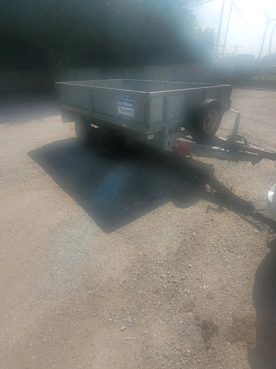 8x5 ifor Williams drop sides trailer - Image 3