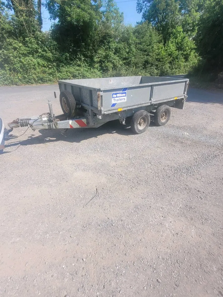 8x5 ifor Williams drop sides trailer - Image 1