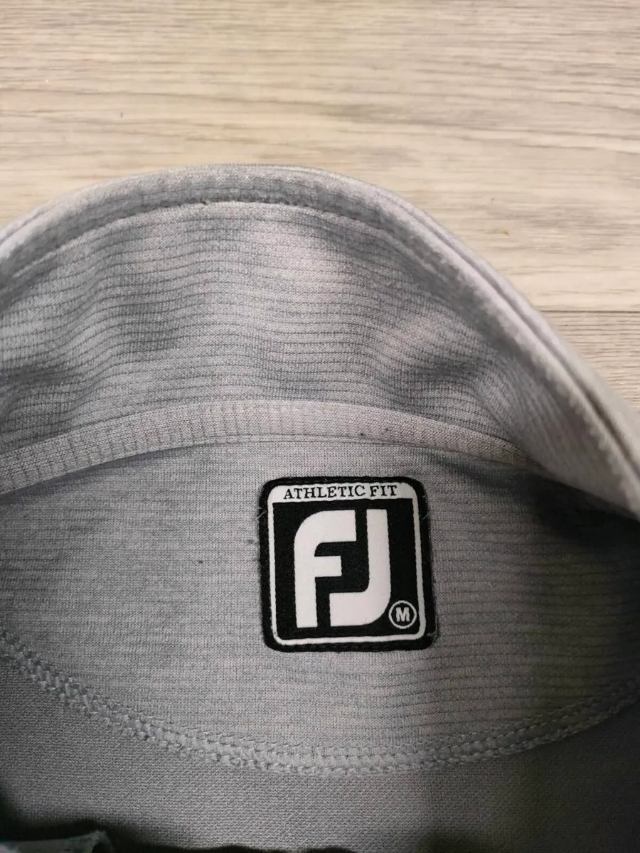 FootJoy FJ Half Zip Golf Jumper Mens Medium - Image 4