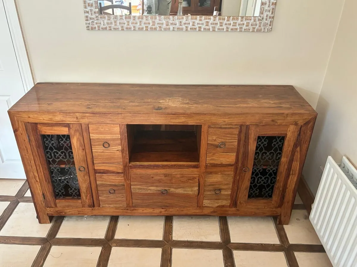 Acacia sideboard - Image 4
