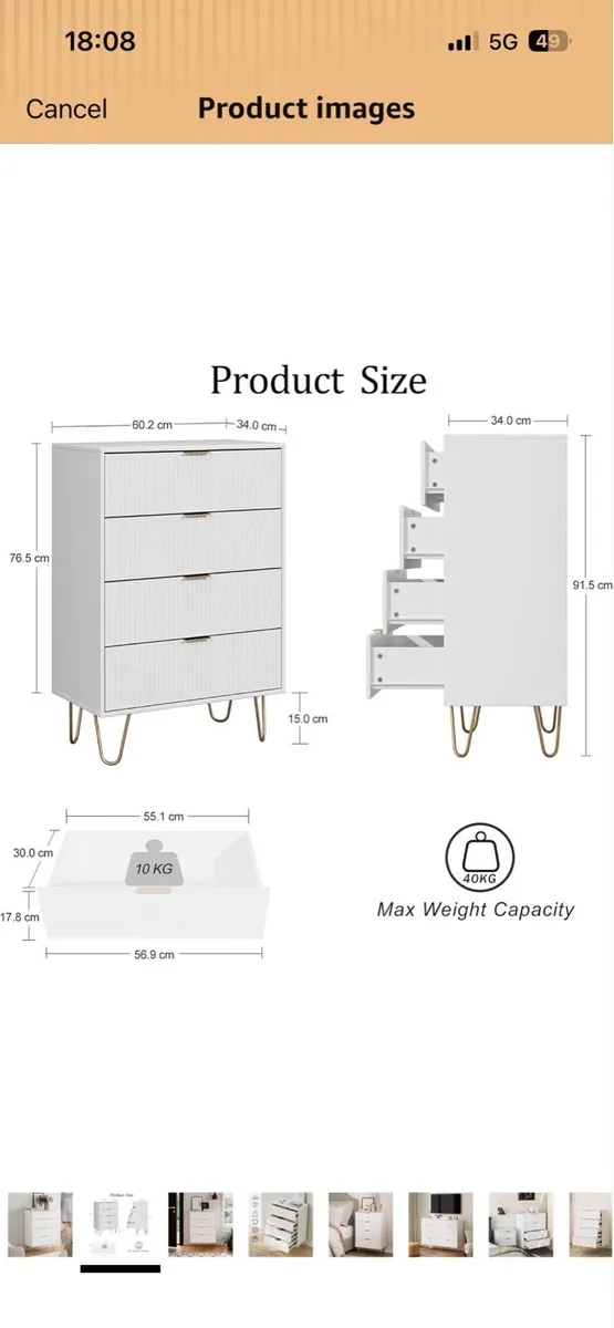 Chest of drawers - Image 3