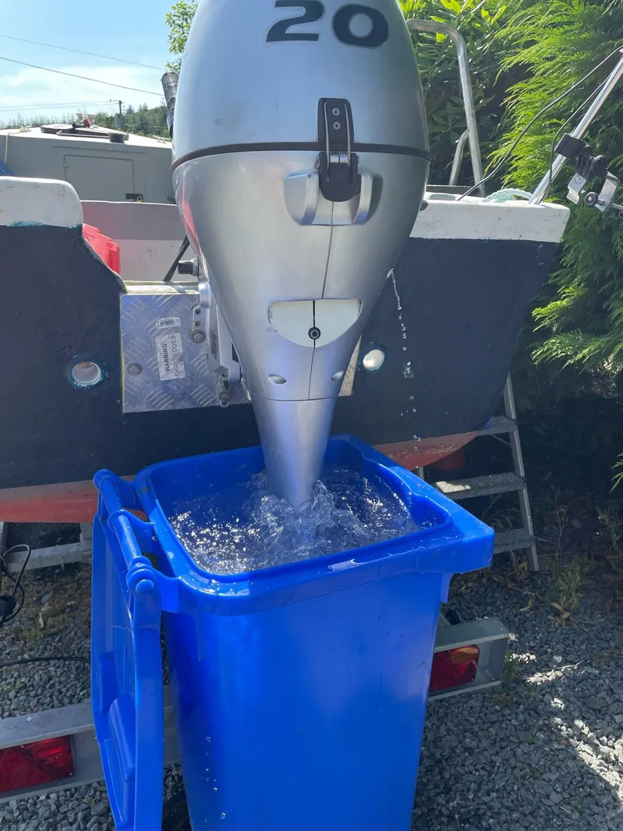 Honda 20hp outboard 4stroke LS electric start - Image 2