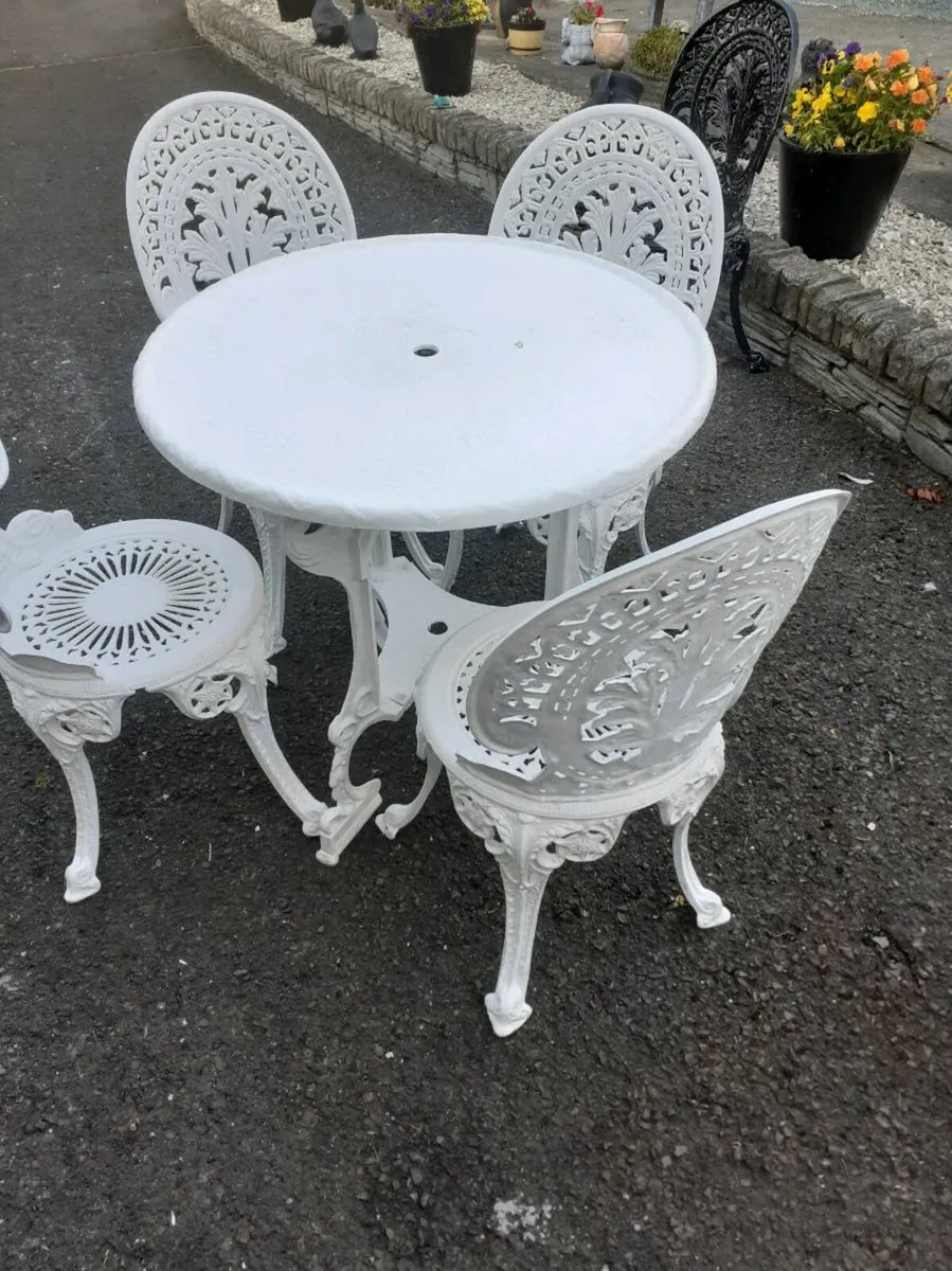 Table & 4 Chairs - Image 2