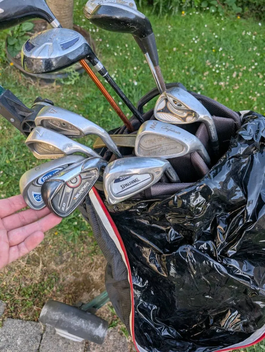 Golf clubs built set up Titleist ping etc. - Image 4