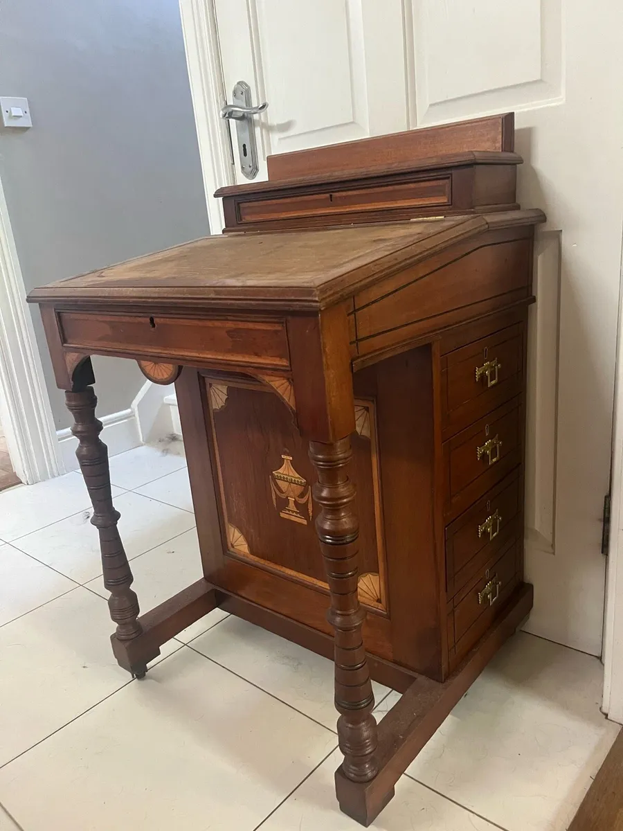 Davenport writing desk - Image 2