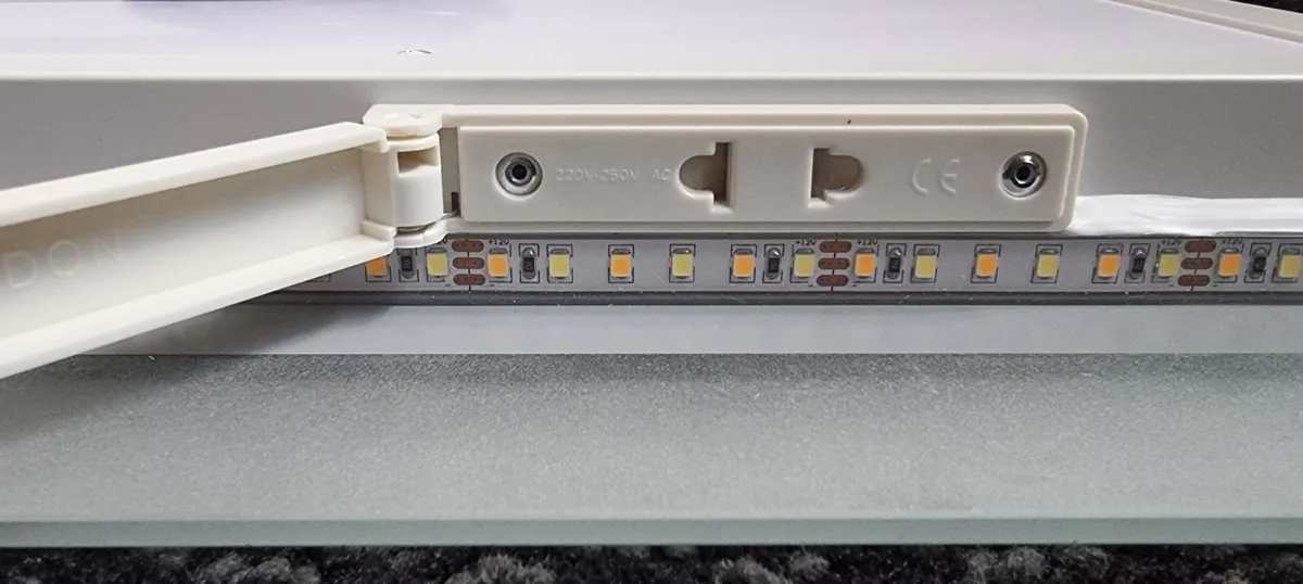 LED Bathroom Mirror 80x60cm Can be Fit Both Ways - Image 4