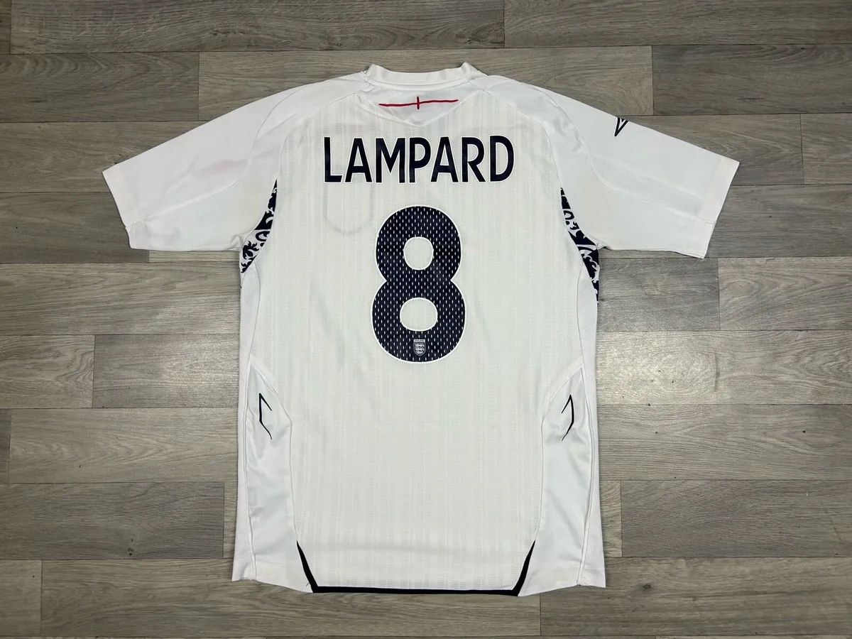 Vintage 2007 England Frank Lampard Jersey Shirt - Image 1