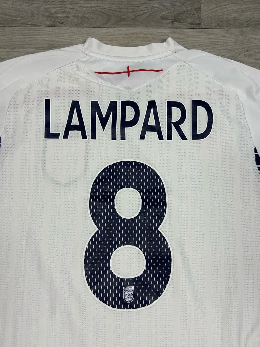 Vintage 2007 England Frank Lampard Jersey Shirt - Image 2