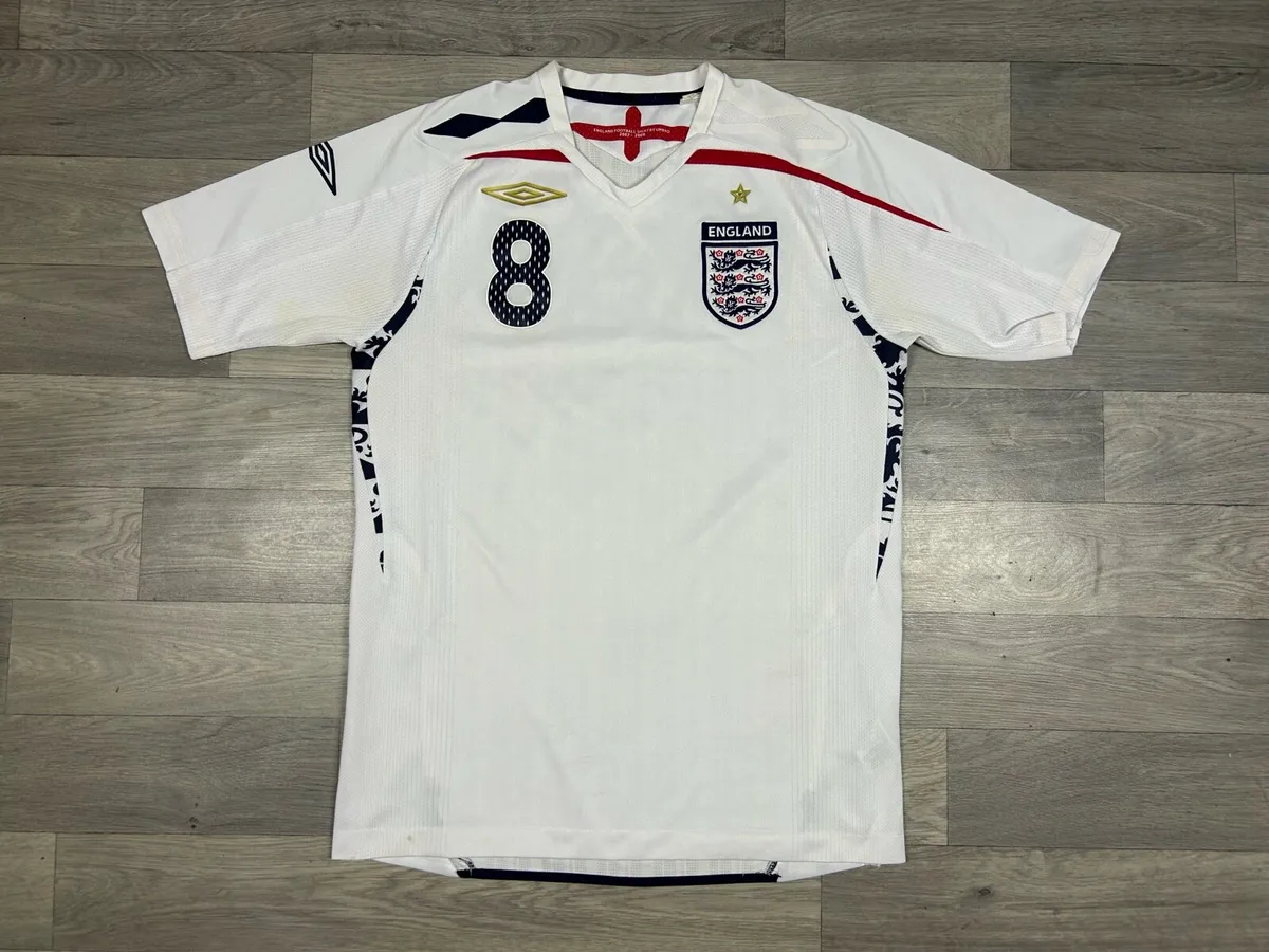 Vintage 2007 England Frank Lampard Jersey Shirt - Image 3