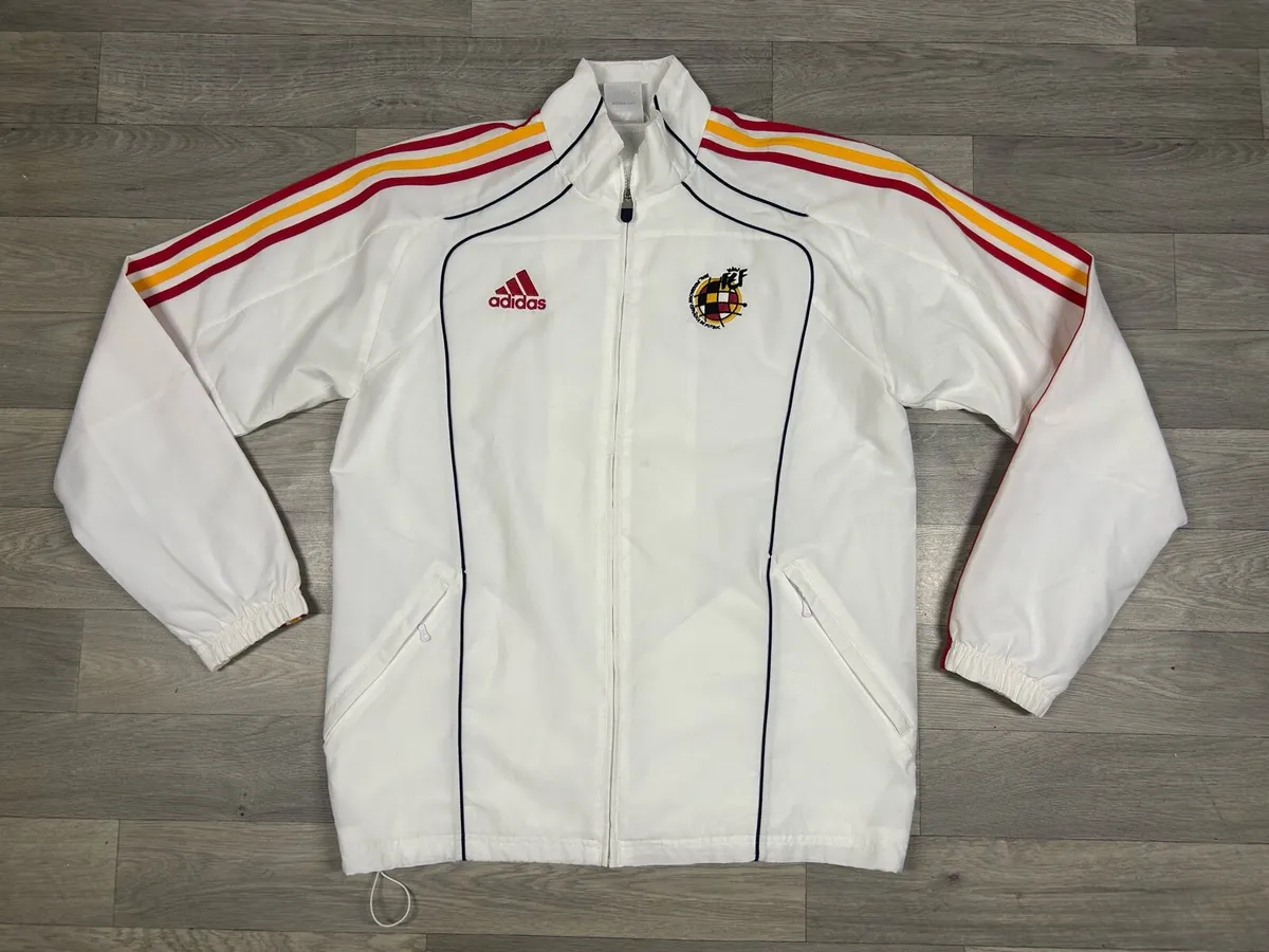 Vintage 2009 Adidas Spain Track Jacket Mens M/L - Image 1