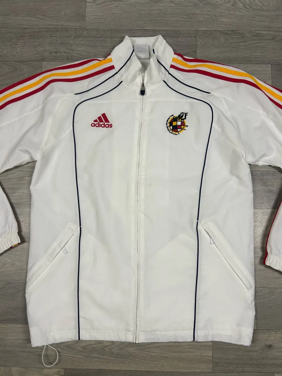 Vintage 2009 Adidas Spain Track Jacket Mens M/L - Image 2