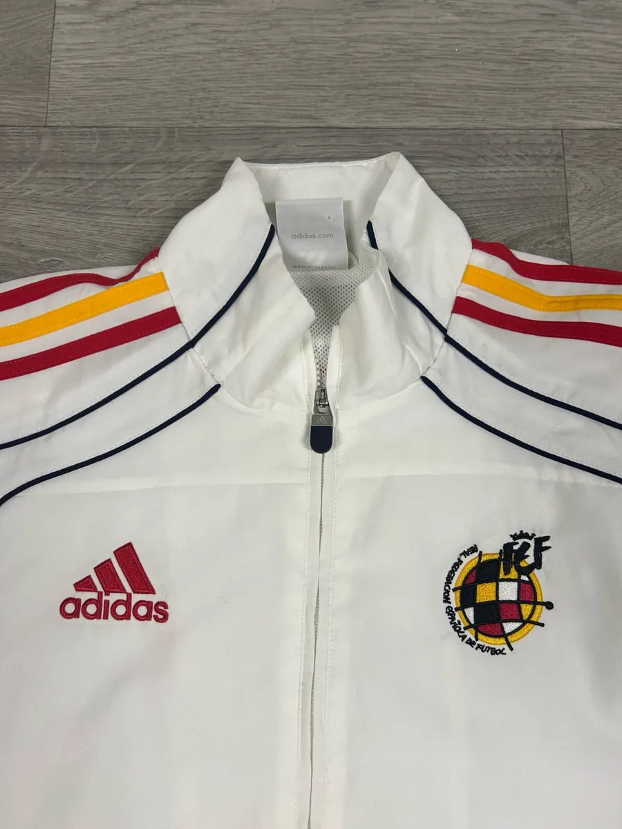 Vintage 2009 Adidas Spain Track Jacket Mens M/L - Image 3