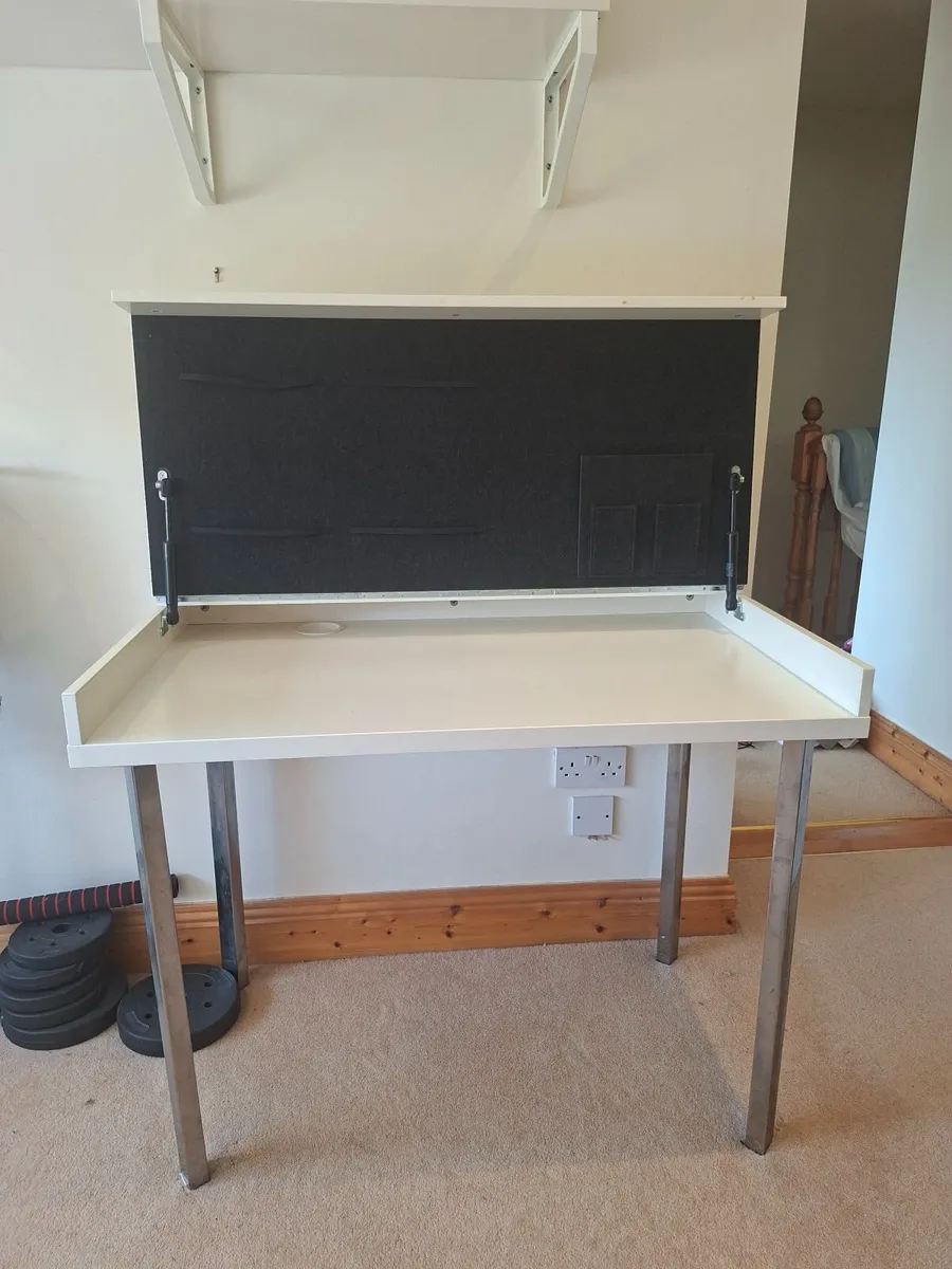 Desk, chair & shelf - Image 3