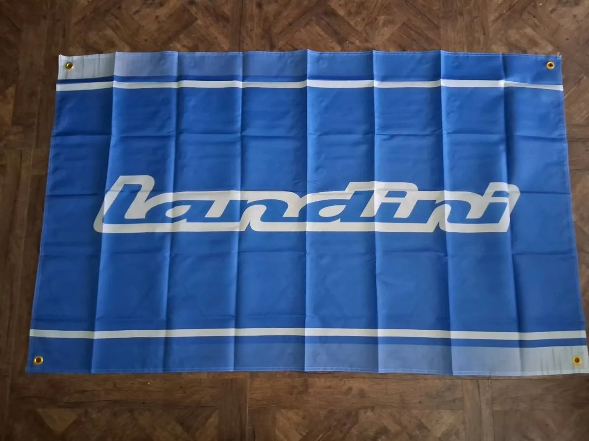 Selection of Tractor and Machinery flags / banners - Image 1